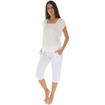 Abbigliamento Donna Pigiami / camicie da notte Pilus ELEONORE Bianco