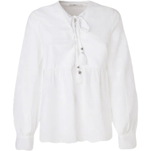 Abbigliamento Donna Top / Blusa Pepe jeans PL304816 Bianco