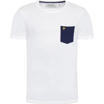 Image of T-shirt Lyle & Scott t-shirt uomo TS831VOG Z660 CONTRAST POCKET T-SHIRT