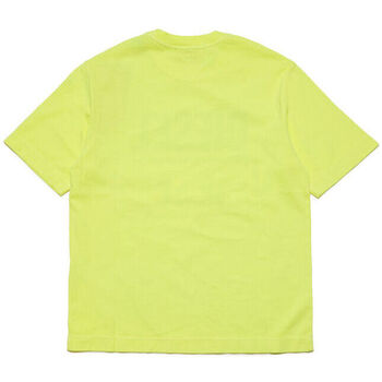 Diesel T-shirt fluo con logo J01902KYAYB Giallo-K259-GIALLO
