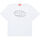 Abbigliamento Unisex bambino T-shirt maniche corte Diesel T-shirt con logo Oval D J017880BEAF Bianco