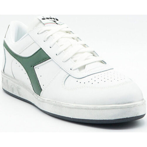 Scarpe Uomo Sneakers Diadora 501.179296 01 C1161BIANCO-VERDE Bianco