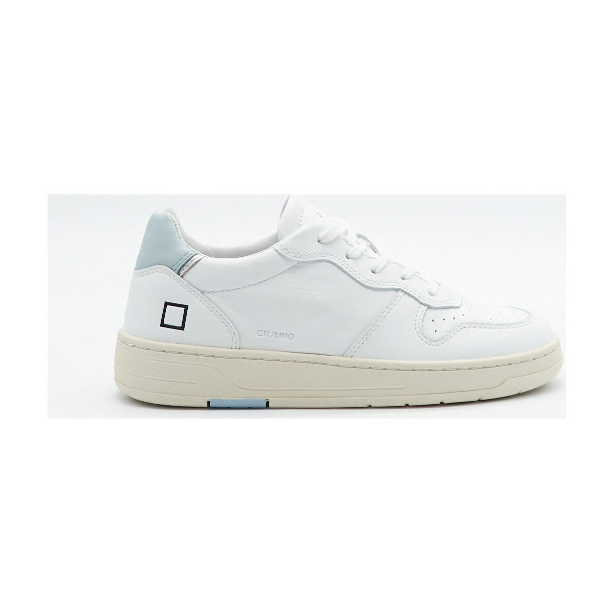 Scarpe Donna Sneakers Date W381-CR-MN-WKBIANCO-VERDE ACQUA Bianco