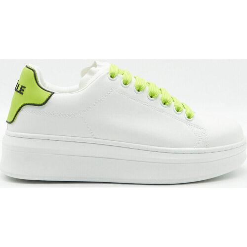 Scarpe Donna Sneakers GaËlle Paris GBCDP2950BIANCO-LIME Bianco