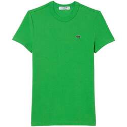 Abbigliamento Donna T-shirt maniche corte Lacoste SKU_275021_1539637 Verde