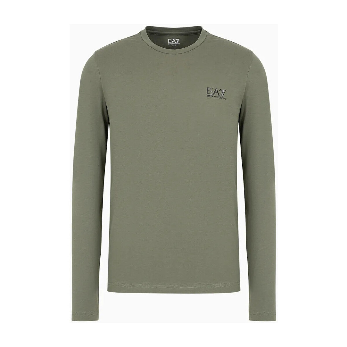 Abbigliamento Uomo T-shirt & Polo Ea7 Emporio Armani T-shirt a maniche lunghe EA7 8NPT55 PJM5Z Uomo Verde