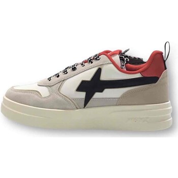 Scarpe Uomo Sneakers basse W6yz Bond Sneakers Uomo bianco rosso Multicolore