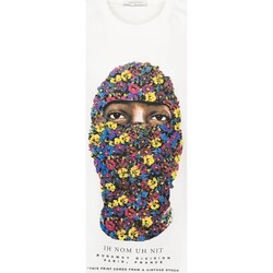 Abbigliamento Uomo T-shirt & Polo Ih Nom Uh Nit shirt con stampa Multi Flower Mask Bianco
