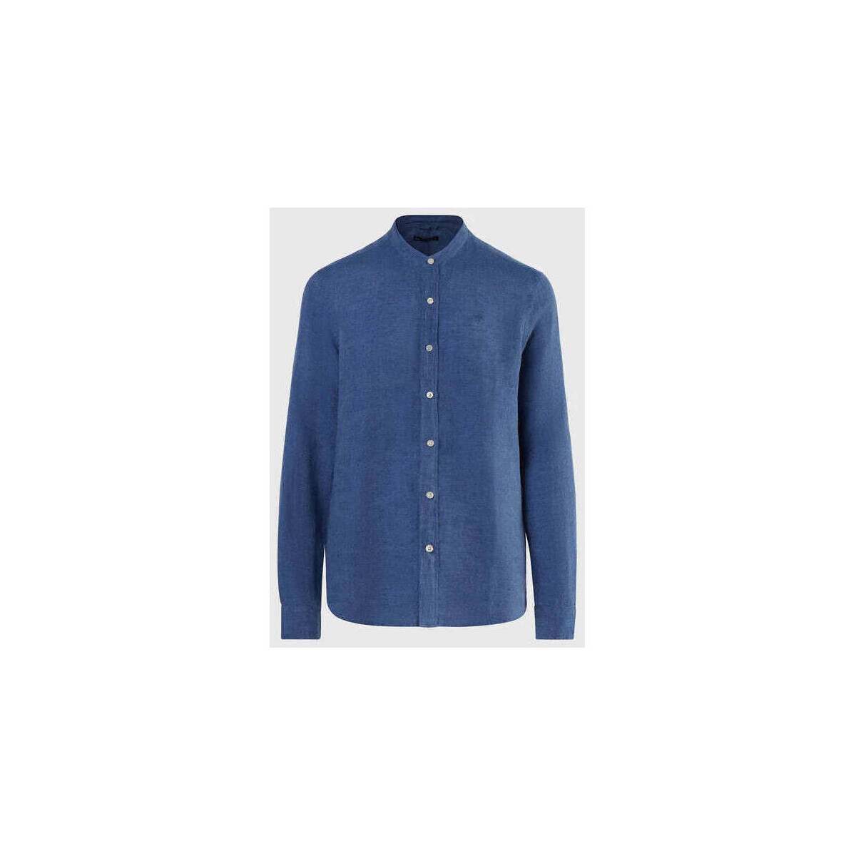 Abbigliamento Uomo Camicie maniche lunghe North Sails camicia blu alla coreana Blu