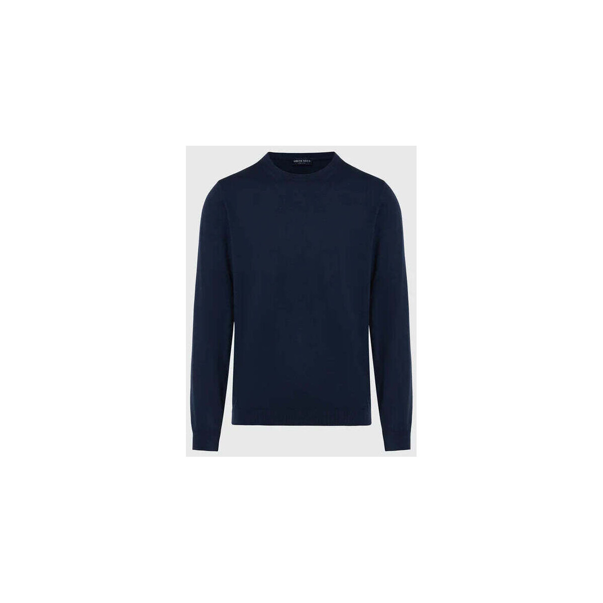 Abbigliamento Uomo T-shirts a maniche lunghe North Sails maglia blu in cotone organico Blu