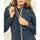 Abbigliamento Donna Giubbotti K-Way Trench donna Mathy di  con cappuccio e logo Blu
