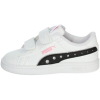 Scarpe Bambina Sneakers basse Puma 395608 Bianco