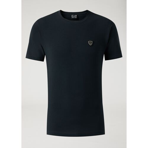 Abbigliamento Uomo T-shirt maniche corte Ea7 Emporio Armani 8NPTL7 Blu