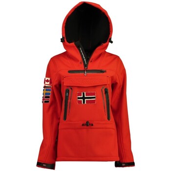Abbigliamento Donna giacca a vento Geographical Norway Tyka Arancio