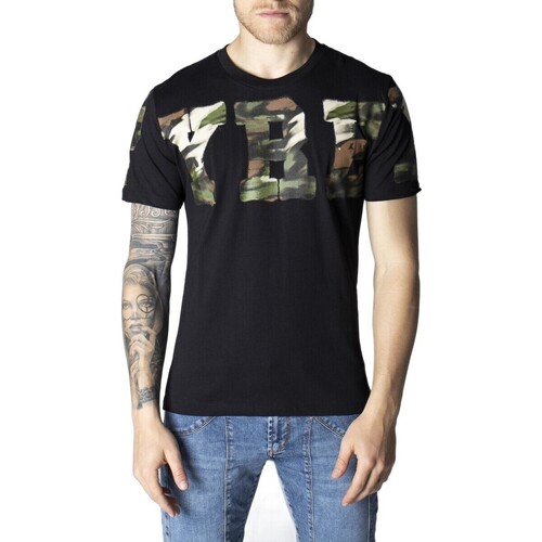 Abbigliamento Uomo T-shirt maniche corte Pyrex 43036 Nero