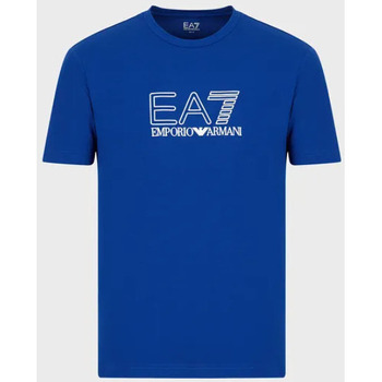 Abbigliamento Uomo T-shirt & Polo Ea7 Emporio Armani 3LPT62 Blu