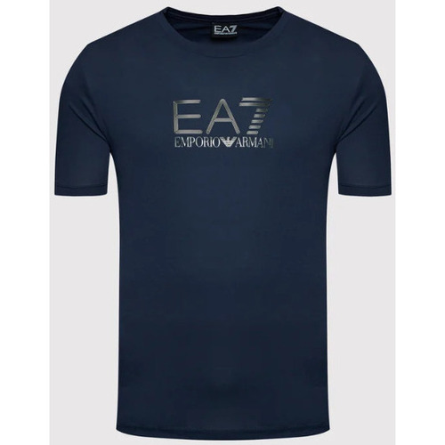 Abbigliamento Uomo T-shirt & Polo Ea7 Emporio Armani 3LPT71 Blu