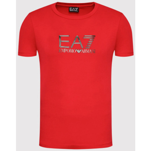Abbigliamento Uomo T-shirt & Polo Ea7 Emporio Armani 3LPT71 Rosso