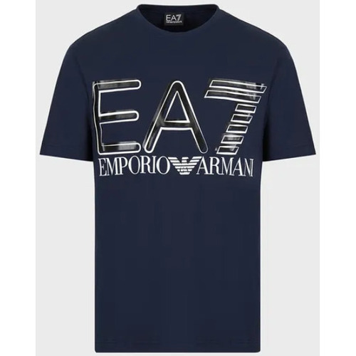 Abbigliamento Uomo T-shirt & Polo Ea7 Emporio Armani 3LPT20 Blu