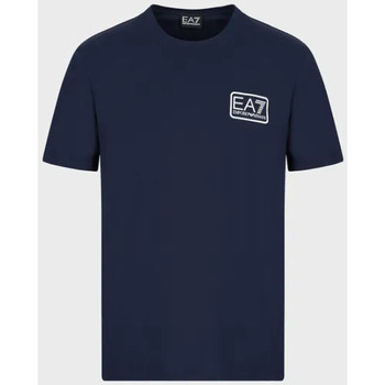Abbigliamento Uomo T-shirt maniche corte Ea7 Emporio Armani 3LPT05 Blu