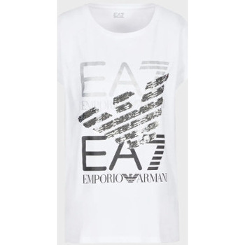Abbigliamento Donna T-shirt & Polo Ea7 Emporio Armani 3LTT18 Bianco