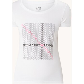 Abbigliamento Donna T-shirt maniche corte Ea7 Emporio Armani 3LTT22 Bianco