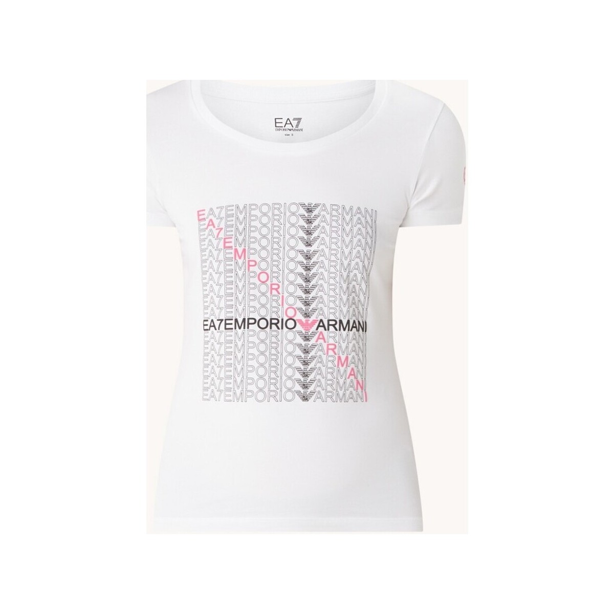 Abbigliamento Donna T-shirt & Polo Ea7 Emporio Armani 3LTT22 Bianco