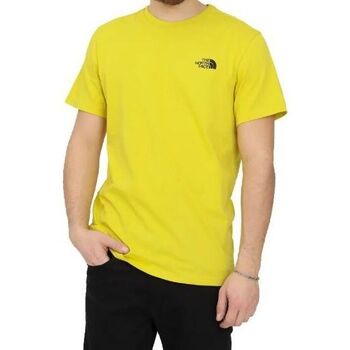 Abbigliamento Uomo T-shirt & Polo The North Face Simple Dome Tee Giallo