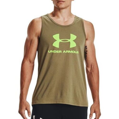 Abbigliamento Uomo T-shirt maniche corte Under Armour UA Sportstyle Logo Verde