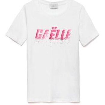 Abbigliamento Donna T-shirt maniche corte GaËlle Paris 11286 Bianco