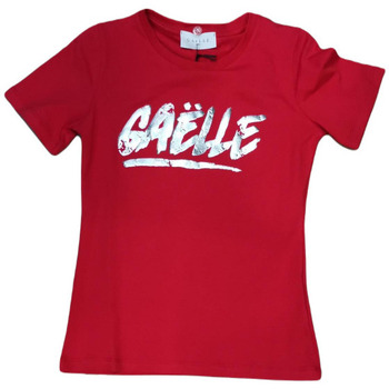Abbigliamento Donna T-shirt maniche corte GaËlle Paris 11041 Rosso