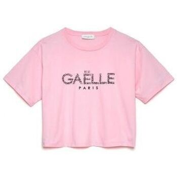 Abbigliamento Donna T-shirt maniche corte GaËlle Paris 11007 Rosa