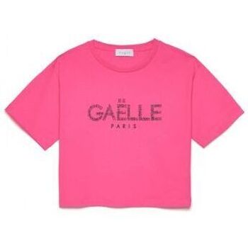 Abbigliamento Donna T-shirt maniche corte GaËlle Paris 11007 Rosa