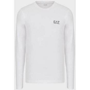 Abbigliamento Uomo T-shirts a maniche lunghe Ea7 Emporio Armani 8NPT55 Bianco