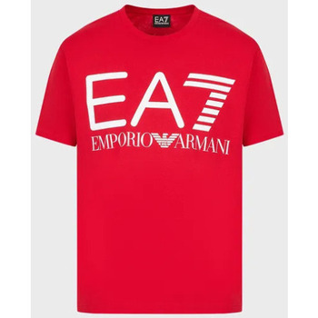 Abbigliamento Uomo T-shirt & Polo Ea7 Emporio Armani 6LPTEI Rosso