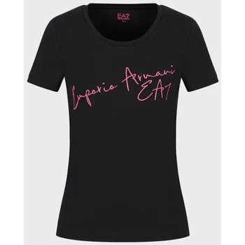 Abbigliamento Donna T-shirt maniche corte Ea7 Emporio Armani 3RTT23 Nero