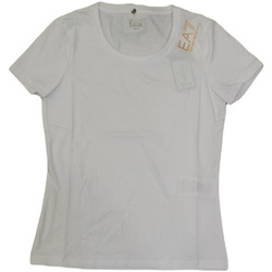 Abbigliamento Donna T-shirt & Polo Ea7 Emporio Armani 8NTT50 Bianco