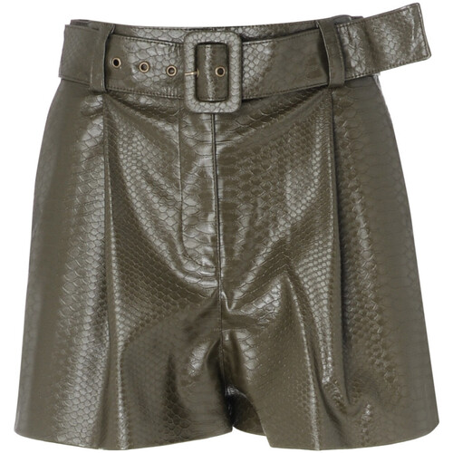 Abbigliamento Donna Shorts / Bermuda Twin Set Shorts  verde militare Verde