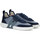 Scarpe Sneakers Hogan Sneaker da uomo  -3R in canvas blu e grigio Altri