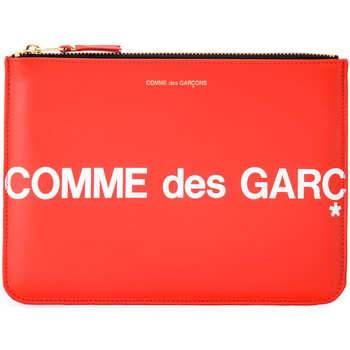 Borse Portafogli Comme Des Garcons Bustina Comme Des Garçons Wallet Huge Logo in pelle color Altri