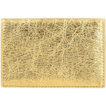 Image of Portafoglio Comme Des Garcons Portafoglio Comme Des Garçons Wallet in pelle dorata