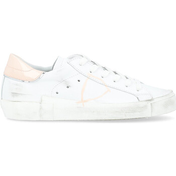 Scarpe Donna Sneakers Philippe Model Sneaker  Paris X in pelle bianca con logo Altri