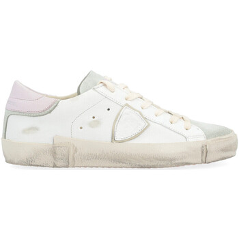 Scarpe Donna Sneakers Philippe Model Sneaker  Paris X bianca e rosa tenue Altri