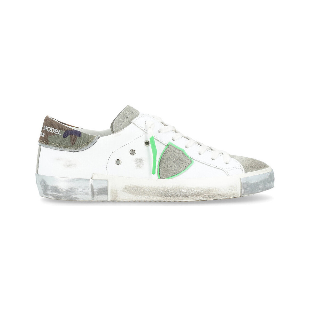 Scarpe Sneakers Philippe Model Sneaker  PRSX bianco e verde Altri
