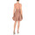 Abbigliamento Donna Vestiti Pinko Mini abito  in taffetà color champagne Altri
