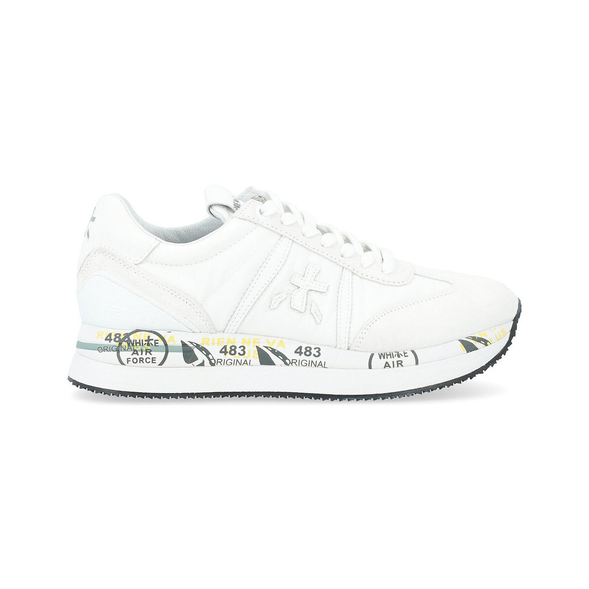 Scarpe Donna Sneakers Premiata Sneaker  Conny in pelle bianca Altri