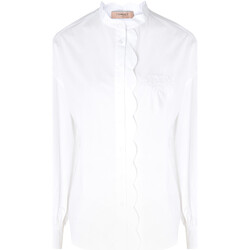 Abbigliamento Donna Camicie Twin Set Camicia  a sbuffo in cotone bianco Altri