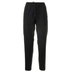 Abbigliamento Donna Pantaloni Cruna Pantalone Cecile nero con elastico Nero