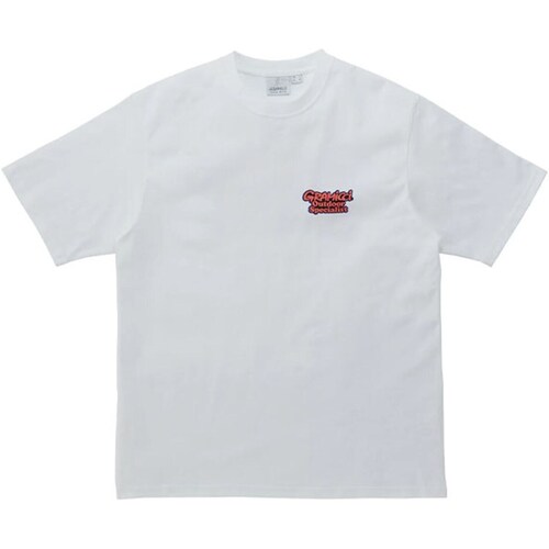 Abbigliamento Uomo T-shirt maniche corte Gramicci G4SU-T071 Bianco