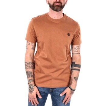 Abbigliamento Uomo T-shirt & Polo Timberland TB0A2BPR-E14 Arancio